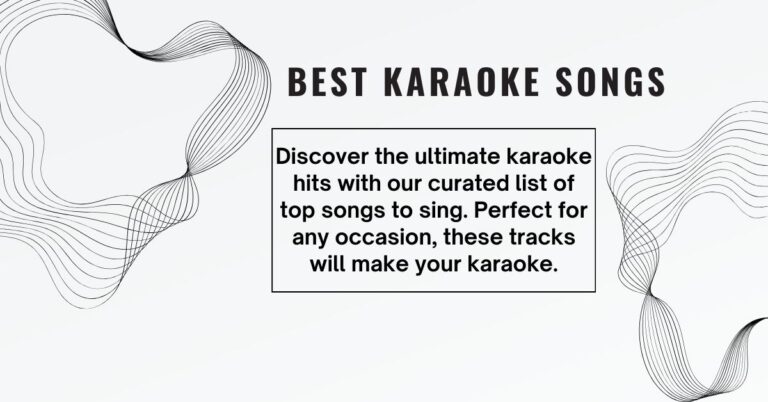 best karaoke songs