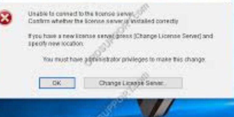 How to Fix the “Moe Can’t Connect to License Server” Issue