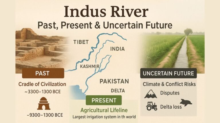 Indus River Past Present and Uncertain Future
