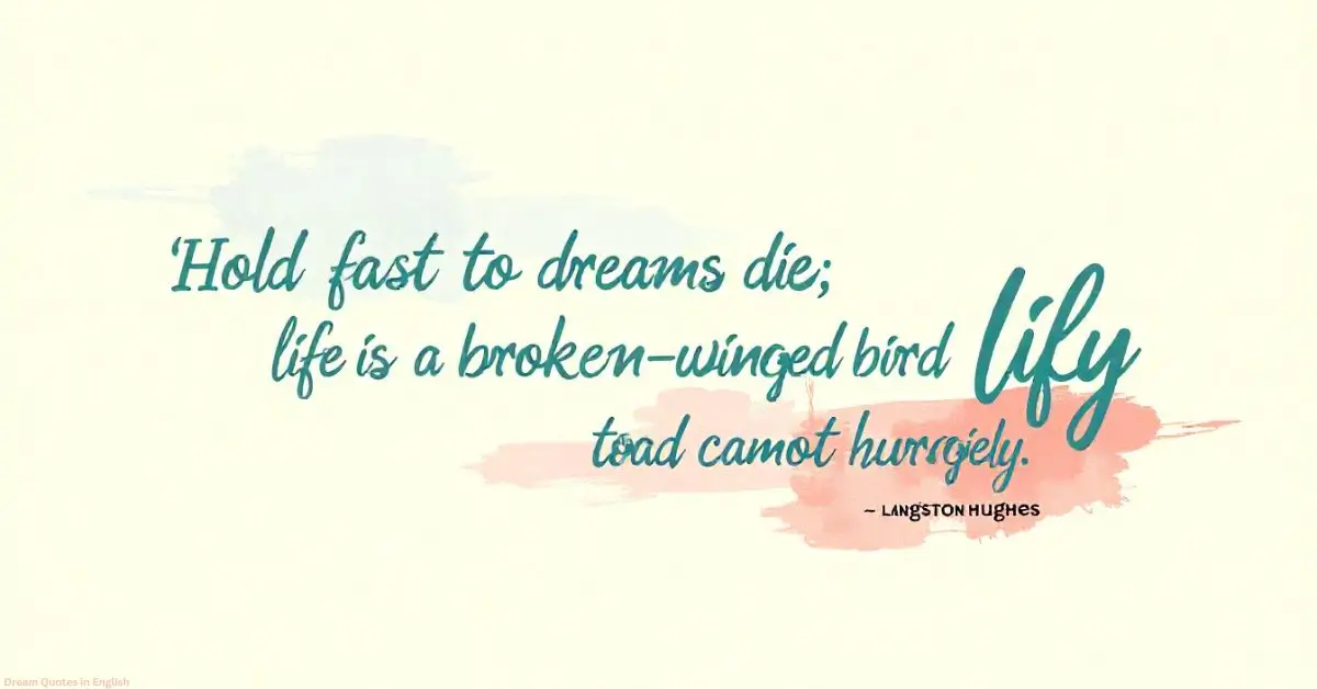 Dream Quotes in English