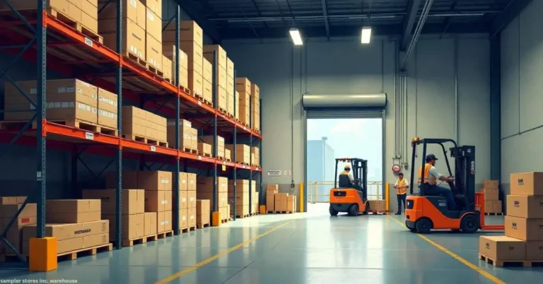 Sampler Stores Inc. Warehouse