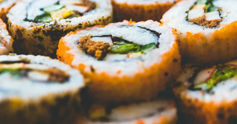 how many calories for sushi