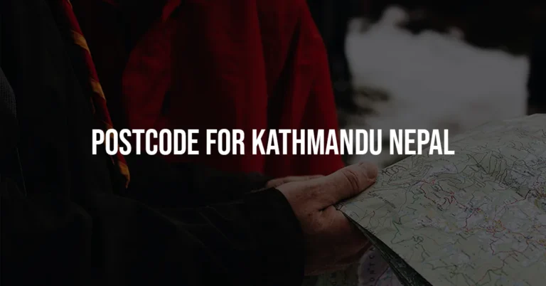 postcode for kathmandu nepal