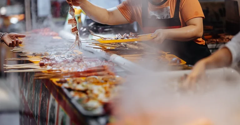 chinatown hawker leftovers consumption