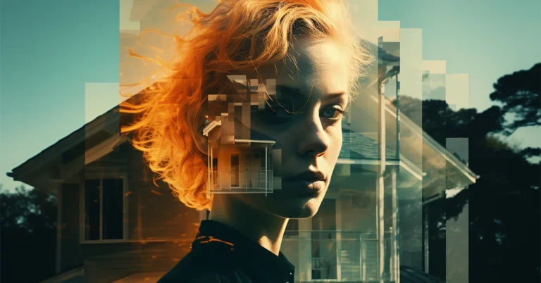 self-portraits in unusual media