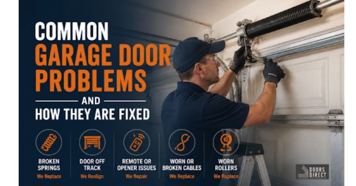 Common Garage Door Problems and How They Are Fixed - neonjs